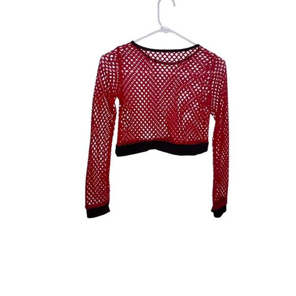 Red fishnet - Picture 3 of 6